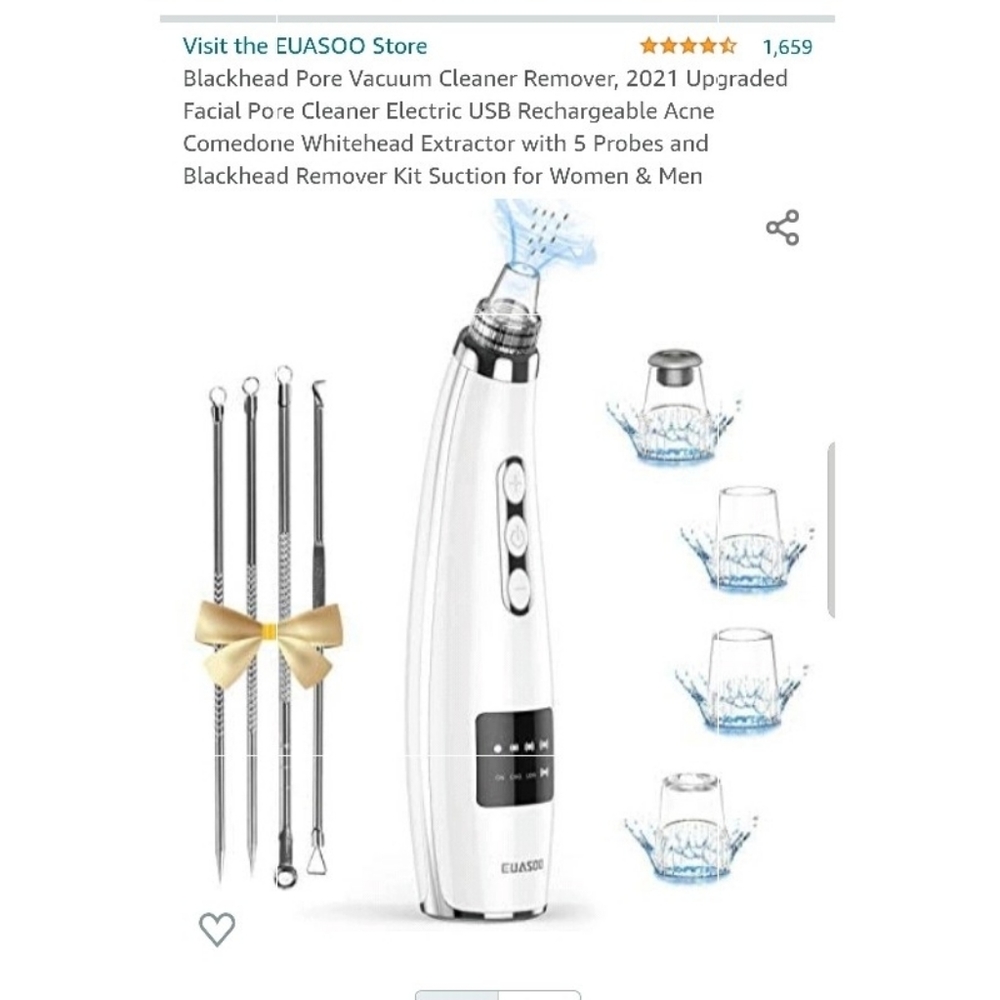 Pore vacuum, brand new